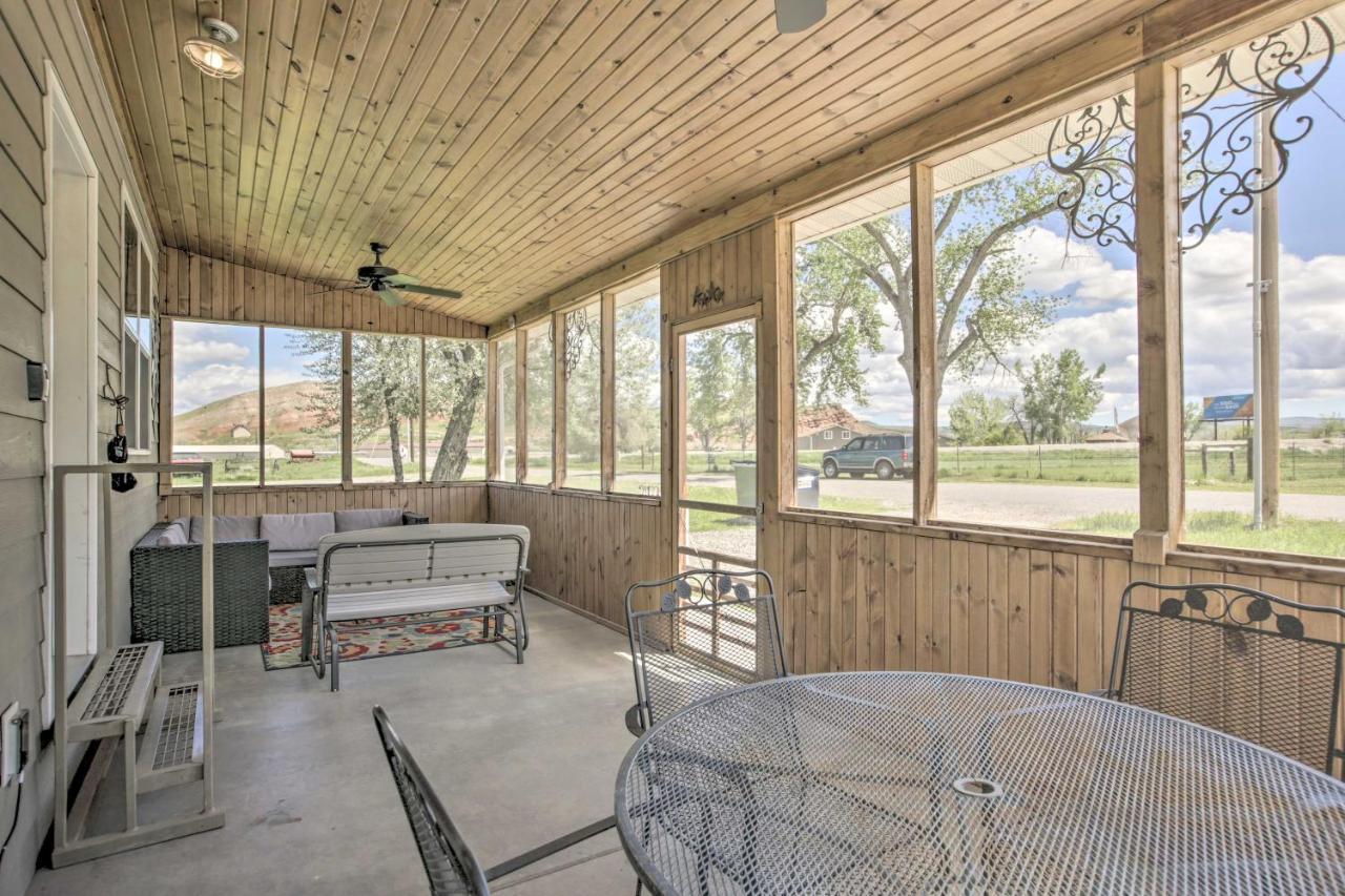 Idyllic Gem Screened Porch, Half Mi To River! Thermopolis Kültér fotó